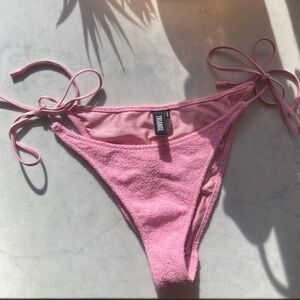 Triangl Terri-cloth Pink Bikini, L